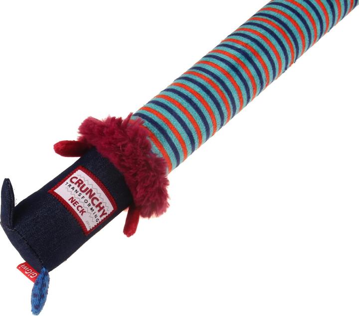 GiGwi Dog Toy Crunchy Neck, Cat M, Blue (Dog chew toy)