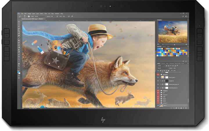 Produktbild HP ZBook x2 G4 (14", Intel Core i7-8550U, 32 GB, 1000 GB, DE)