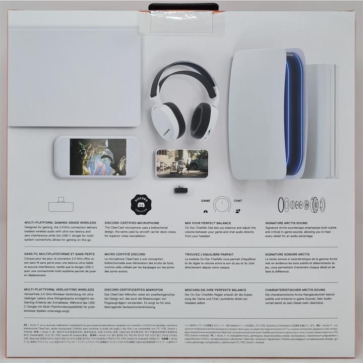 Actual product image SteelSeries Arctis 7+ (Cable)