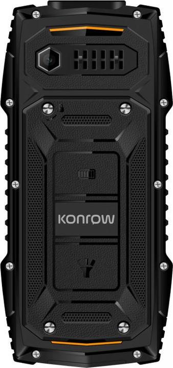 Produktbild Konrow Stone Plus - Téléphone Antichoc Certifié IP68 - 2.4" - Double Sim - Noir (2.40", 2G)