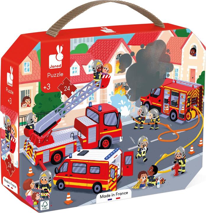 Janod Fire brigade puzzle g (24 pieces)