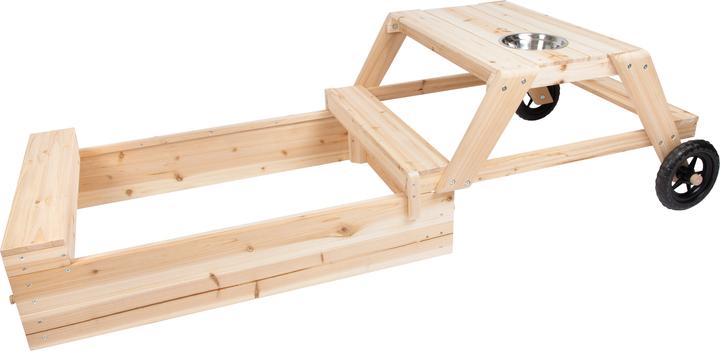 Productafbeelding small foot Zandbak met zitje en moddertafel