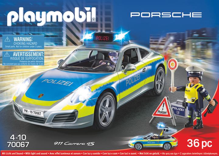 Image du produit Playmobil Porsche 911 Carrera 4S Police (70067, Playmobil Porsche)