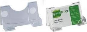 Actual product image Durable ACRYLIC BUSINESS CARD DISPENSER 1 PC 241419