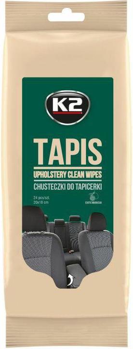 K2 Wet Tapi Wipes For Textiles 24pcs