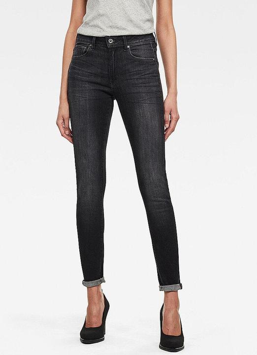 Image du produit G-Star 3301 High Skinny Jeans Superstretch worn in coal (W27/L30)