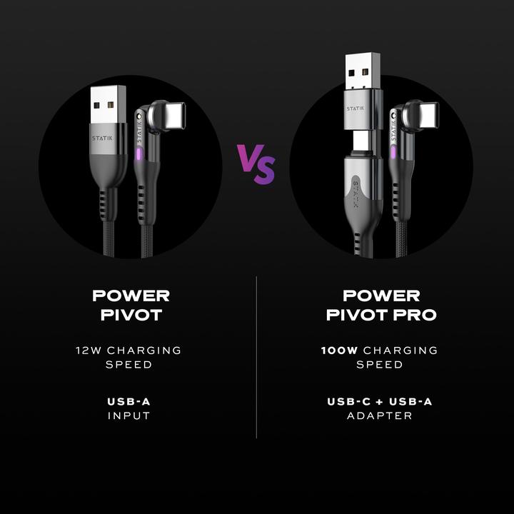 Actual product image Statik 360° rotatable USB-C to USB-C cable 3.0m (3 m, USB 3.0)