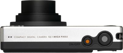 Produktbild Pentax Optio H90, 12MP, 5x Zoom, HD-Movies, Silber/Weiss (1/2,3'')