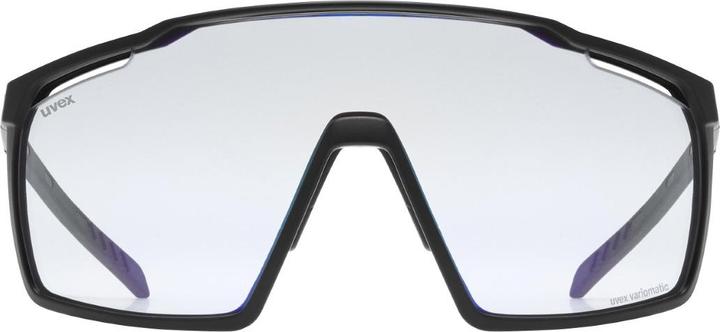 Actual product image Uvex Sports mtn perform V (Matt black, variomatic litemirror blue (S1-3))