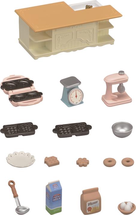 Image du produit Sylvanian Families L'île de la cuisine