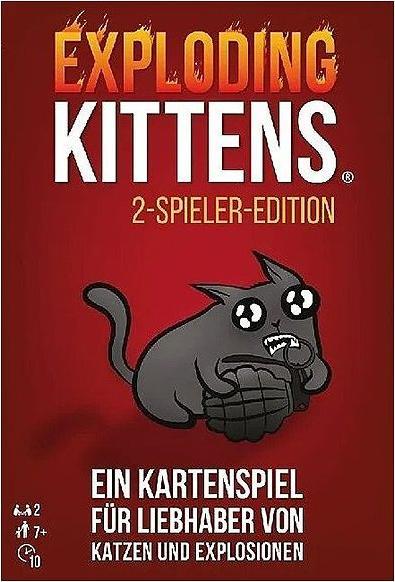 Image du produit Exploding Kittens Édition 2 joueurs (Allemand)