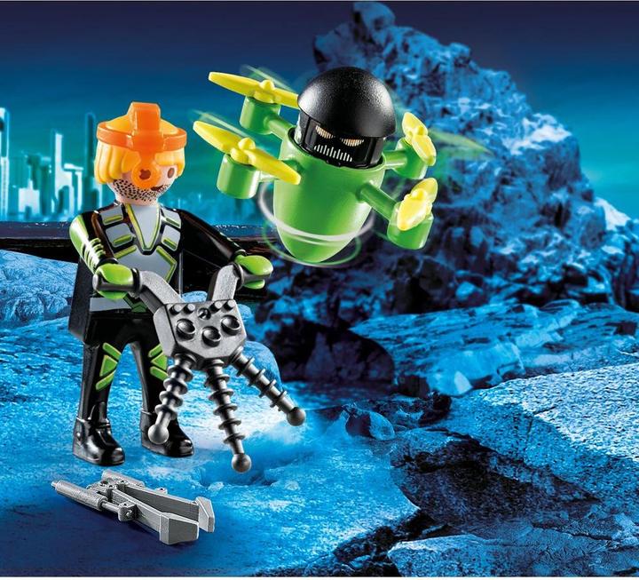 Actual product image Playmobil Agent with drone (70248, Playmobil Special Plus)