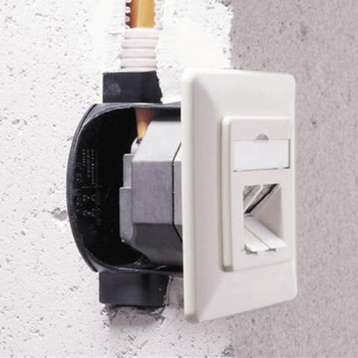 Produktbild Metz Connect E-DAT C6 8(8) UP - Anschlussdose, Unterputz