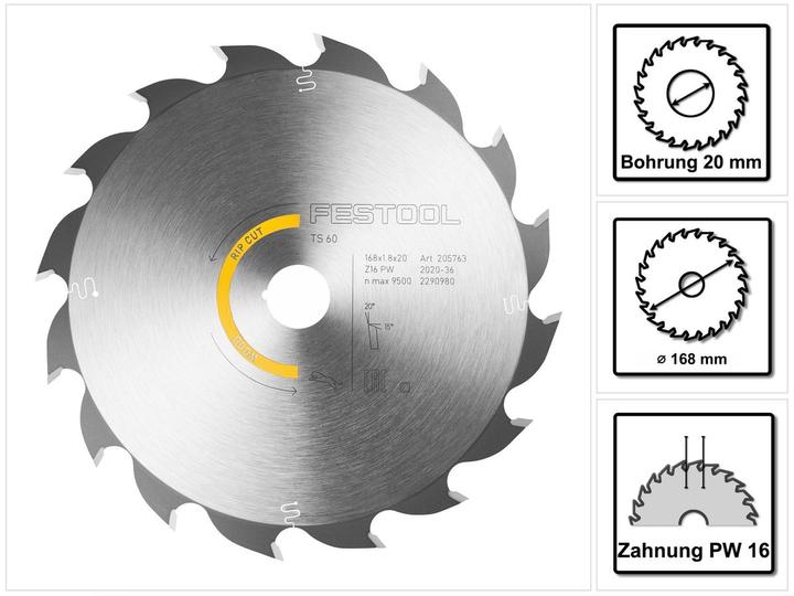 Actual product image Festool Circular saw blade