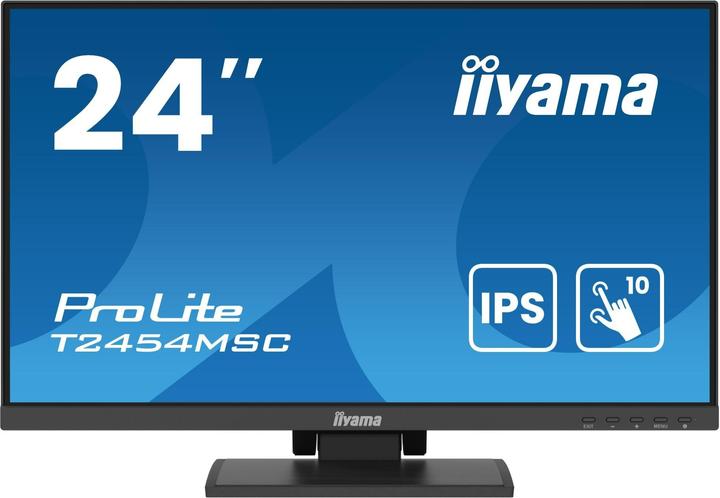 Produktbild iiyama 60.5cm (23,8") T2454MSC-B2AG 16:9 M-Touch HDMI+USB (1920 x 1080 Pixel, 23.80")