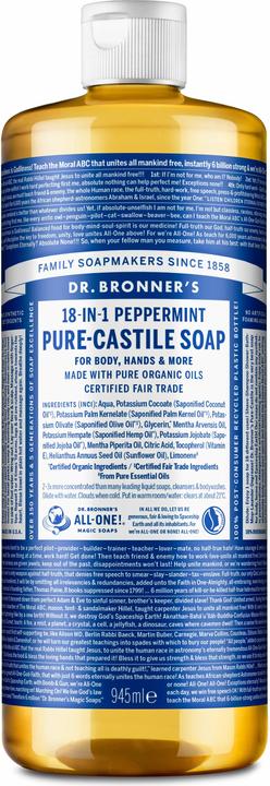 Actual product image Dr. Bronner's Pure Castile (Liquid soap, 945 ml)