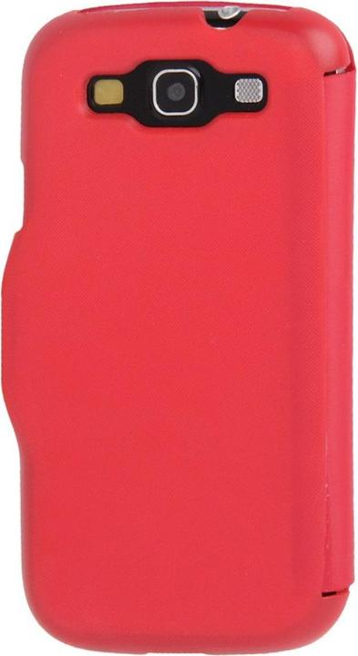 Produktbild König Design Handyhülle Tasche für Samsung Galaxy S3 i9300 / i9305 / S3 NEO i9301 rot gebürstet (Samsung Galaxy S3 LTE i9305, Samsung Galaxy S3 i9300)