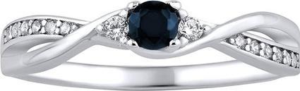 Produktbild Silvego Silver ring with real natural sapphire JJJR1100SAP - Circuit: 52 mm (52, 925 Silber)