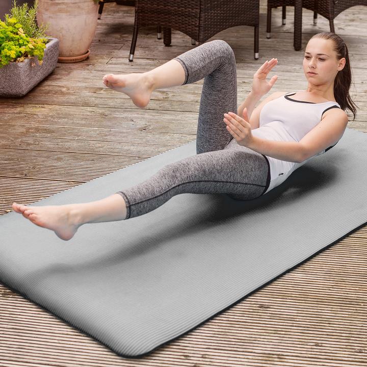 Actual product image tectake Yoga mats