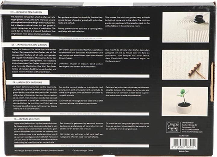 Image du produit Esschert Design Jardin Zen L 30.3 x 3.7 cm (30.5 x 22.5 x 4 cm)