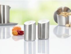 Produktbild Esmeyer Salz- & Pfefferstreuer-Set Vista silber 73,0 mm (Salz, Pfeffer)