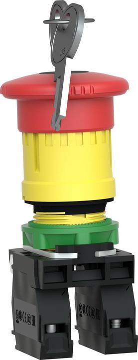 Immagine prodotto Schneider Electric Interruttore di emergenza 40mm chiave 1S 1NC