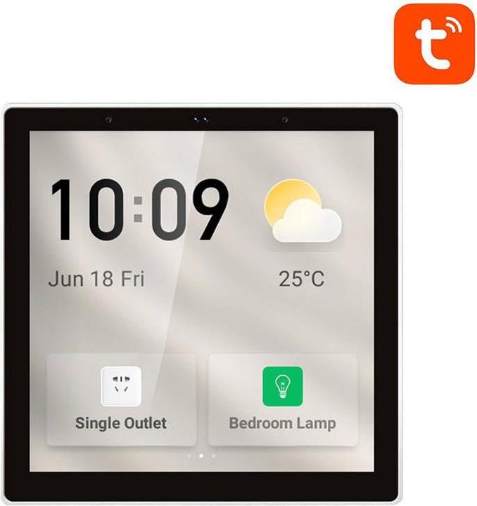 Image du produit Avatto Panneau de contrôle intelligent T6E Wi-Fi Ble Zigbee Tuya