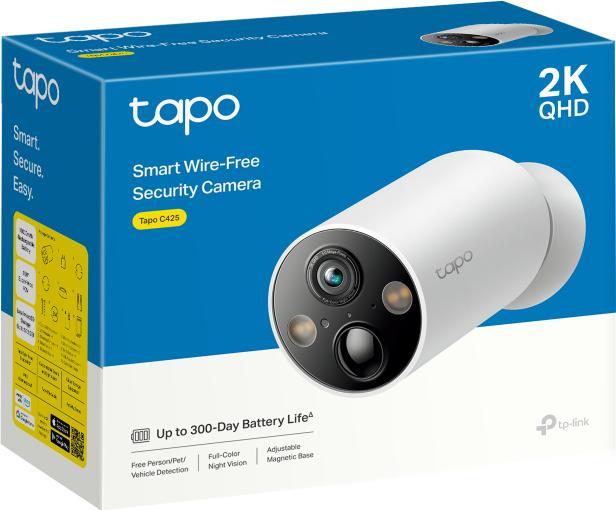 Actual product image TP-Link Tapo C425 (4-pack) (2560 x 1440 Pixels)