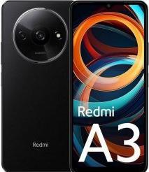 Actual product image Xiaomi Redmi A3 (6.71" - 64 GB, 3 GB RAM) Black (64 GB, Midnight Black, 6.71", 4G)