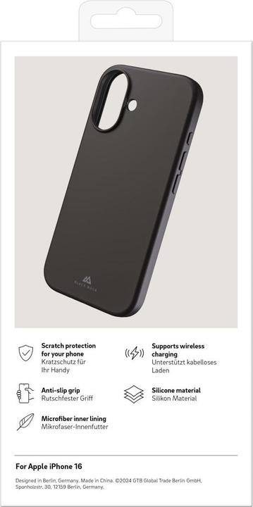 Actual product image Black Rock Mag Urban Case (Apple iPhone 16e, Apple iPhone 16)