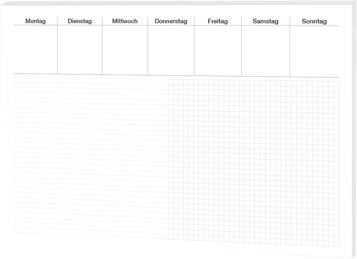 Image du produit Rnk 46616 Office Sous-mains en papier- 60x42cm, 30 feuilles quadrillées/lin (60 x 42 cm)