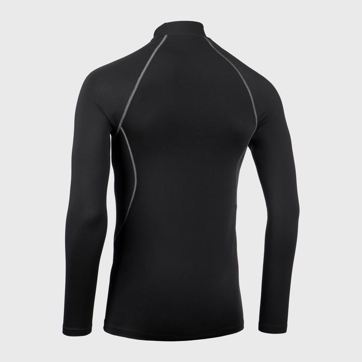 Immagine prodotto Decathlon Camicia funzionale da rugby da uomo a maniche lunghe - Maglia SS R500 nera (XXL)