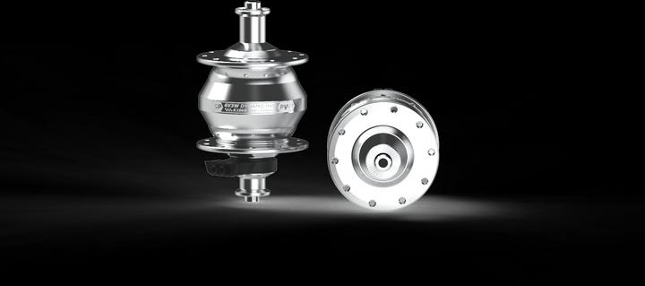 Image du produit Shutter Precision Dynamo dans le moyeu PV-8 (Argent / 32H) (Frein sur jante)