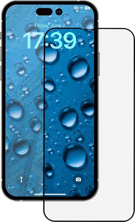 Anank 2.5D Transparentes Panzerglas für iPhone 16 Pro – Japanisches Asahi Glas (1 Stück, Apple iPhone 16 Pro)