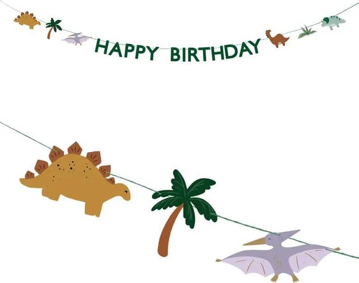 Image du produit Partydeco Joyeux anniversaire Dino