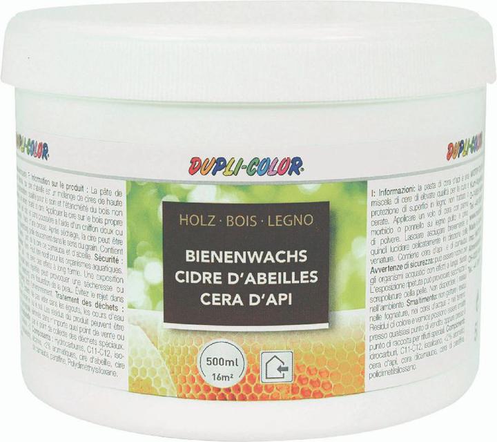 Produktbild Dupli-Color Bienenwachs Holzveredelung (Transparent, 0.50 l)