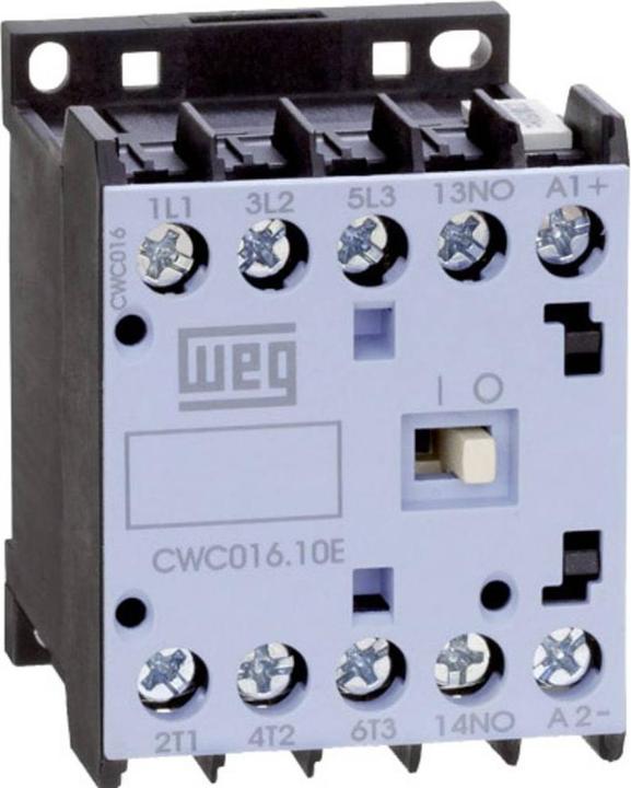 Produktbild Weg CWC07-01-30D24 Schütz 3 Schliesser 3 kW 230 V/AC 7 A mit Hilfskontakt 1 St