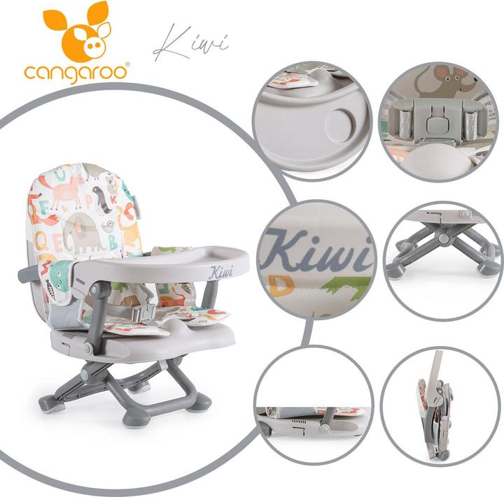 Actual product image Moni Kids chair kiwi, booster seat table (Table seat)