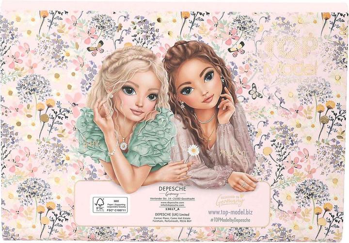 Productafbeelding Magni DEPESCHE TOPModel Briefpapier SUMMER FEELING in Fächermappe (1 Pcs.)