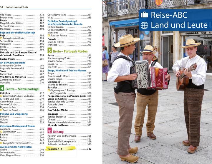 Produktbild Reiseführer Portugal kompakt (Deutsch, Daniela Schetar, Friedrich Köthe, 2025)