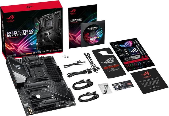 Actual product image ASUS Rog Strix X570-F Gaming (AM4, AMD X570, ATX)