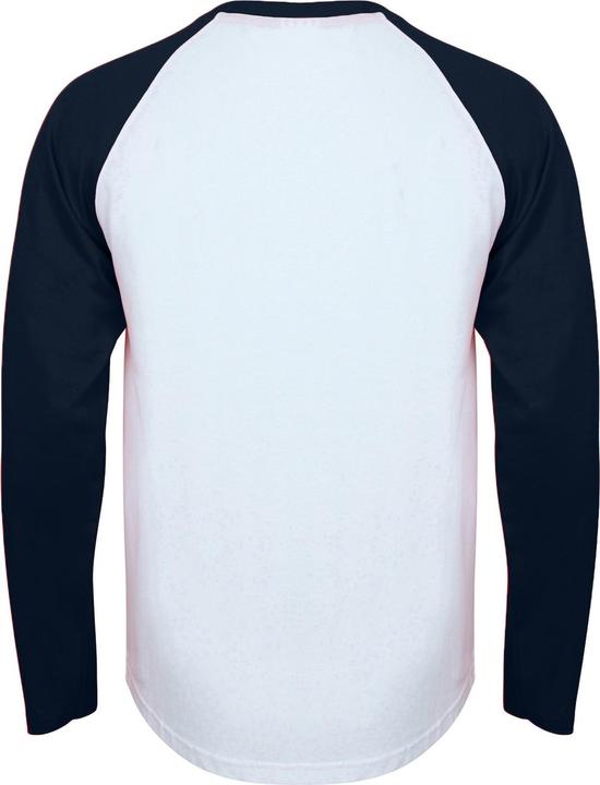 Immagine prodotto Skinni Fit Maglietta Baseball Manica Lunga Uomo (XL)