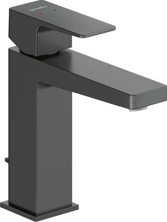 Duravit Manhattan Einhebel-Waschtischmischer, Ausladung 129 mm, mit Ablaufgarnitur, MH1020001