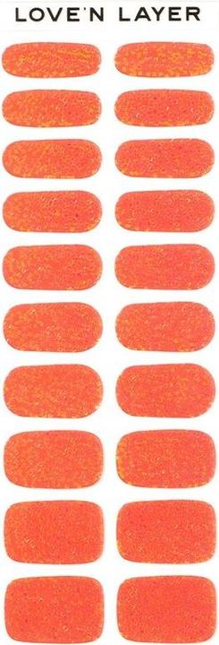 Love'n Layer - Square Sparkle Orange