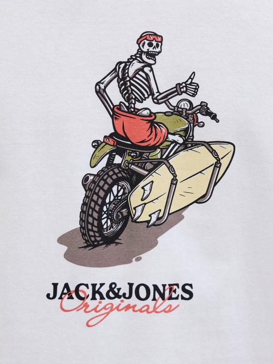 Image du produit Jack & Jones Gedruckt Rundhalsausschnitt T-shirt T-shirt (XL)