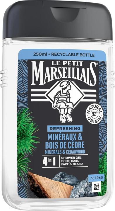 Le Petit Marseillais Mineral und Zeder (250 ml)