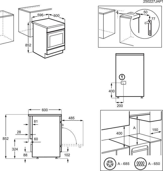 Actual product image Electrolux FEH6LV702