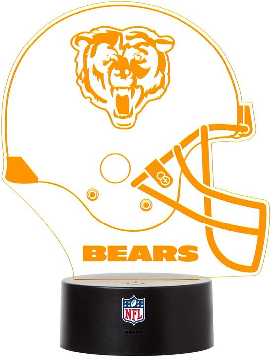 Actual product image Great Branding Chicago Bears LED-Licht "HELM"