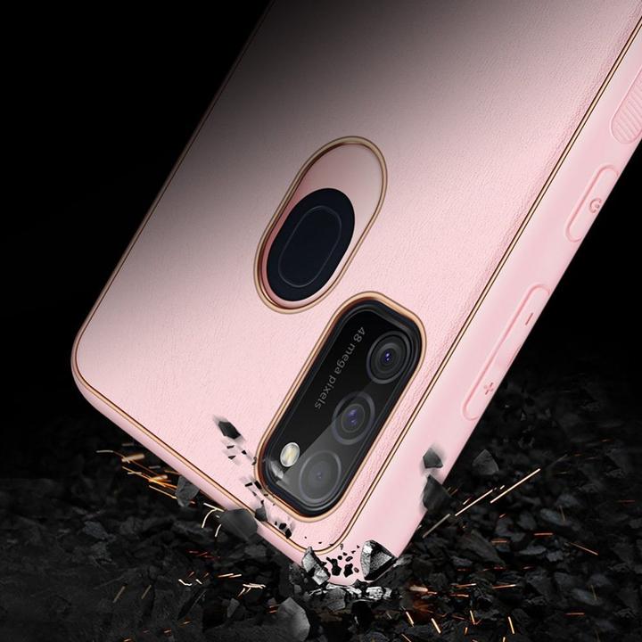 Immagine prodotto Dux Ducis Custodia elegante Yolo in morbido TPU e pelle PU per Samsung Galaxy M30s rosa (Samsung Galaxy M30s)