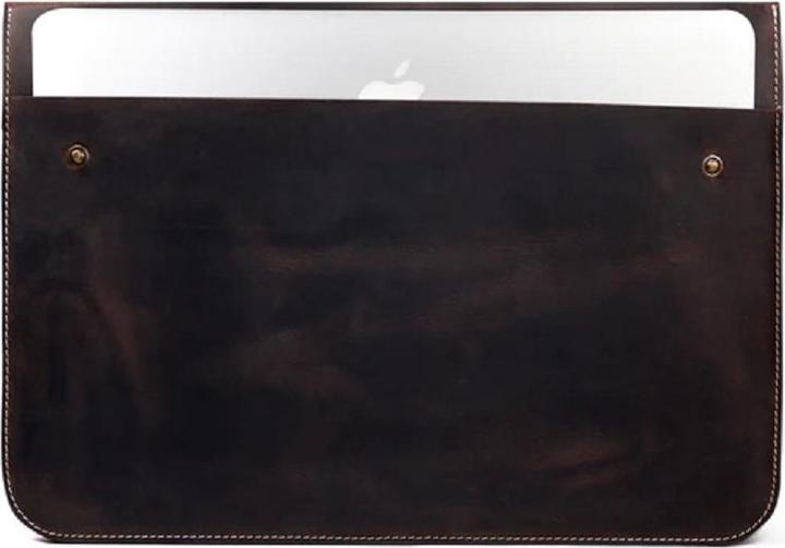 Actual product image Only-Bags.Store Leather sleeve, bag for MacBook laptop - 15 (15")